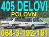 Peugeot  405 DELOVI Polovni Novi Razni Delovi